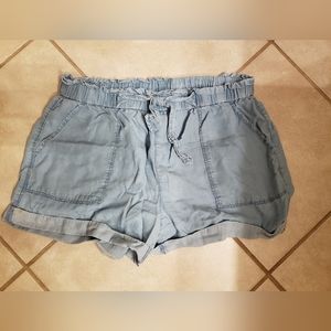 Aerie Large Chambray Shorts